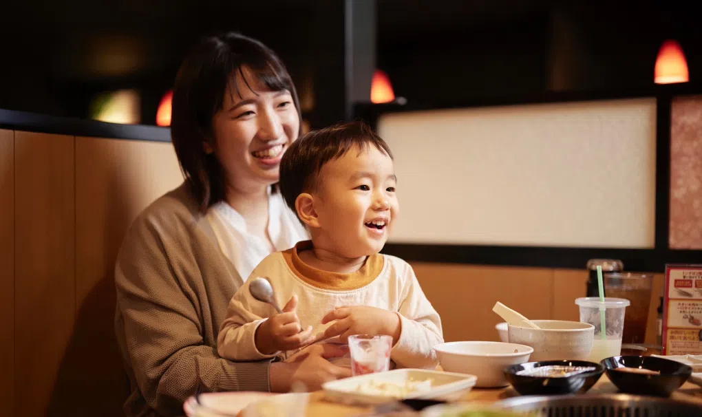 お子様連れのお客様へ