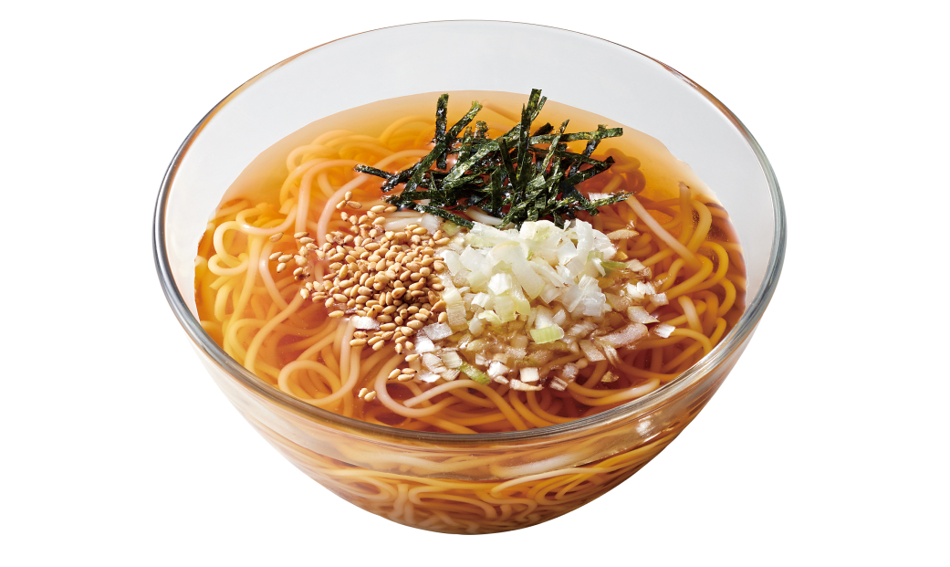 〆のさっぱりそうめん