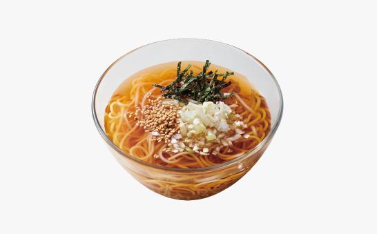 〆のさっぱりそうめん